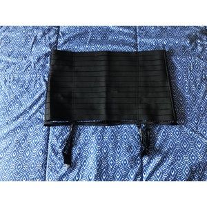 Strappy garter skirt